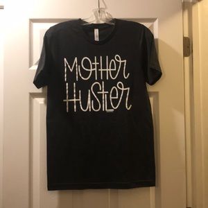 Mother Hustler Tee (Dark Grey)